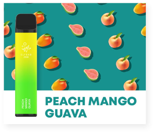 ElfBar Peach Mango Guava  2500 Puffs 5%