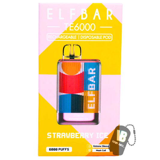 ElfBar Strawberry ice TE6000 5%